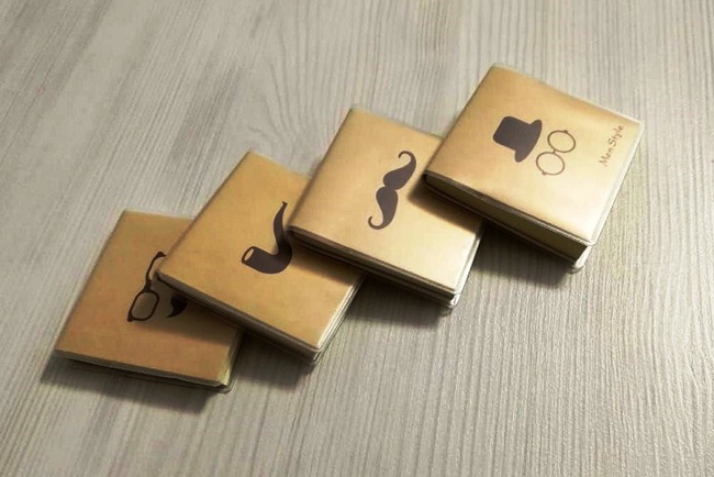 Блокнот с отрывными листами "Men Style" в суперобложке