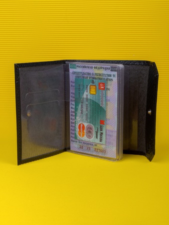 Passport cover + auto documents AFT-64