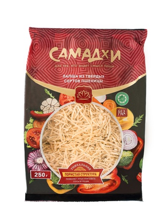 Лапша «узкая» тм "Самадхи" 250 г.