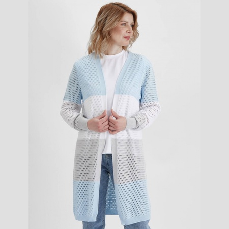 Kadın hırka Una mavi