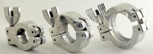 KF (QF) 25 Clamp (Aluminum, Machined)