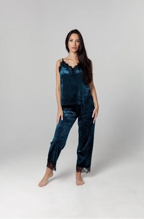 Пижама  велюровая 4в1