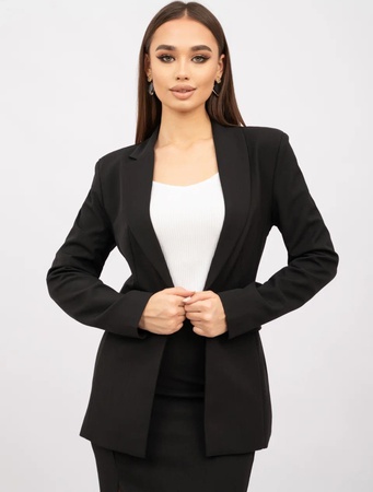 Костюм юбочный с разрезом