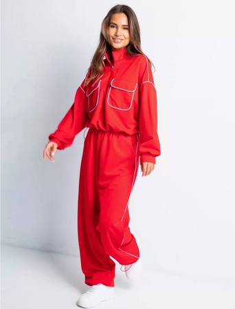 Трендовый, женский Спортивный костюм