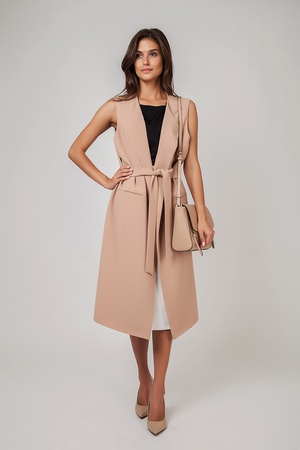 Жилет прямой