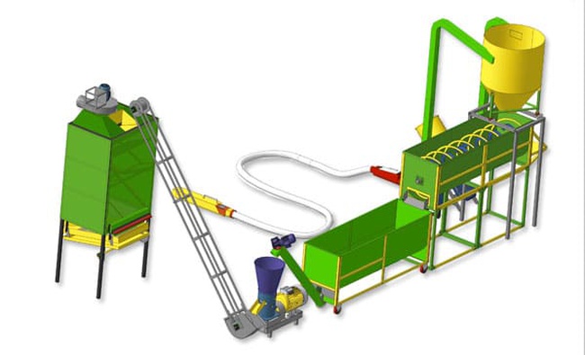 Feed pelletizing line Artmash