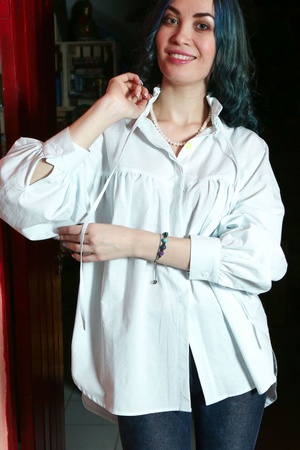 Stylish shirts made of natural cotton