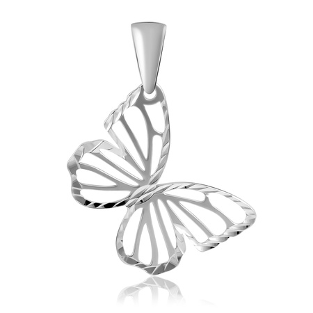 ПОДВЕСКА "БАБОЧКА" ИЗ СЕРЕБРА