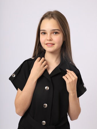 Платье сафари детско-подростковое/2320