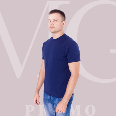 Футболка однотонная