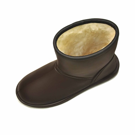 UGGY NORDMAN FROSTO WITH NATUR-M FUR DARK BROWN