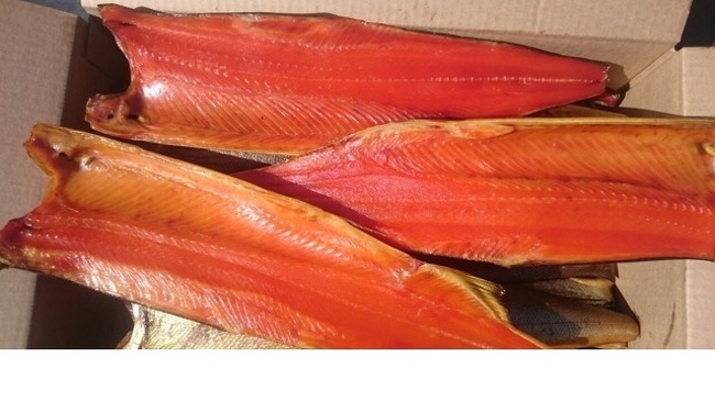 Füme chum somon, Kurutulmuş kokulu