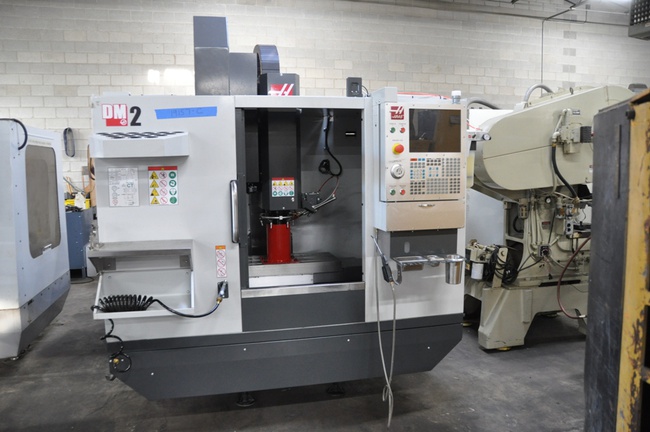 Vertical milling machining center HAAS DM-2 with CNC