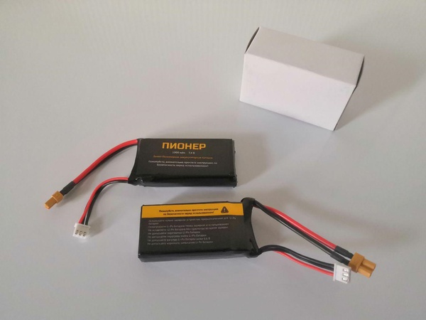 Li-Po pil 7,4 V, 1000 mAh, 20C, 2S