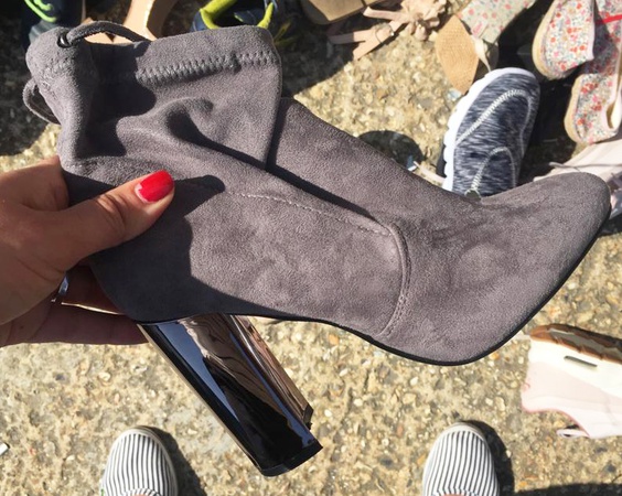 Обувь женская мужская детская оптом секонд-хенд second-hand из Англии крем grade creame A extra спортивная сток