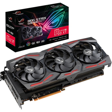 Видеокарта ASUS Republic of Gamers Strix Radeon RX 5700 XT OC Edition