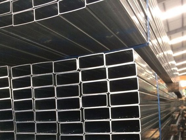 Rectangular shaped pipe