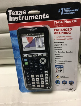 Графический калькулятор Texas Instruments TI-84 Plus