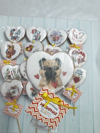 Арт пряники с вашим логотипом