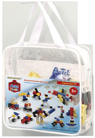 ArTeC handbag (bright colors) - 54 pieces