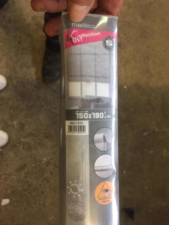 Рулонные шторы, римские шторы производства Франции