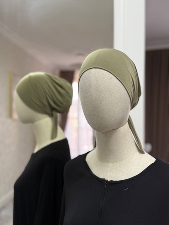 Шапка на завязках под хиджаб