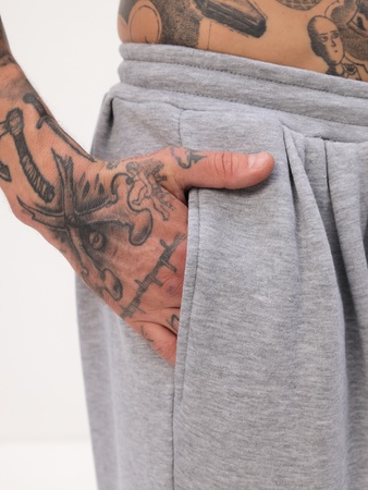 Штаны Тоджи укороченные широкие