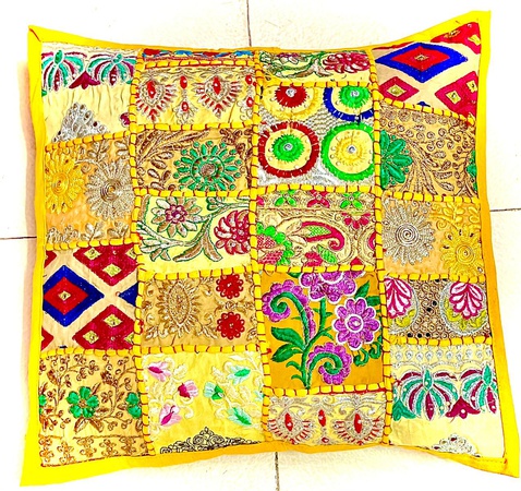 Хамбадия наволочки ручной работы в стиле пэчворк ..