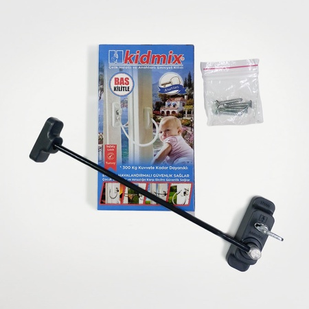 Kidmix Titan - Halatlı Pencere Emniyet kilidi, engelleyici