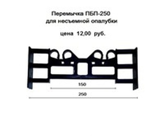 Перемычки для несъемной опалубки