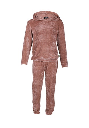 Спортивный костюм из вязаного велюра карамель Yumster YG.21.42.006