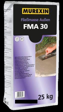 DIŞ MEKAN KENDİNDEN TESVİYELİ BİLEŞİKLER MUREXIN FMA 30/25 kg.