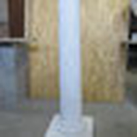 GÜÇLENDİRİLMİŞ BETONDAN KOLON KLASİK BEYAZ