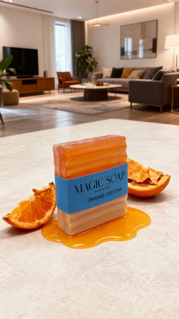 Soap bar and massage soap grape issabella