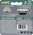 Аналог Gillette Mach3 Сменные кассеты для бритья DIVIS PRO3, 2 кассеты в упаковке