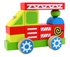 Конструктор-каталка "Пожарная машина"