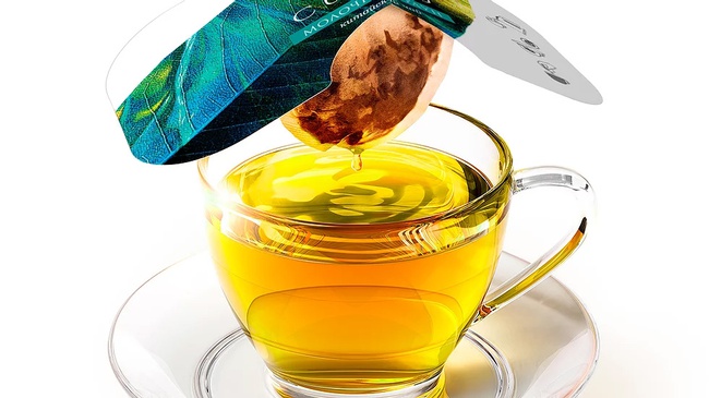 Çay Cuplid &quot;Milk Oolong&quot; yeşil 25 poşet, her biri 2g.