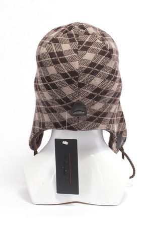 Ушанка из трикотажа шерст 84925