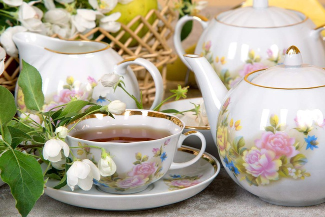 Сервиз чайный - Сесиль (Тюльпан, 15 предметов)