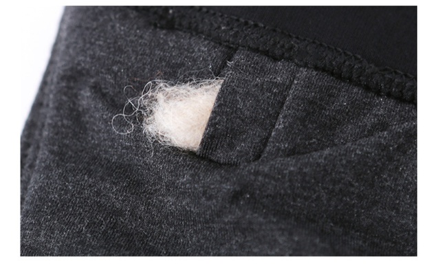 Sonbahar ve kış yeni erkek ve kadın ipek sıcak pamuklu pantolonlar yüksek bel ince ara katman yün ve polar ve kalın tozluk