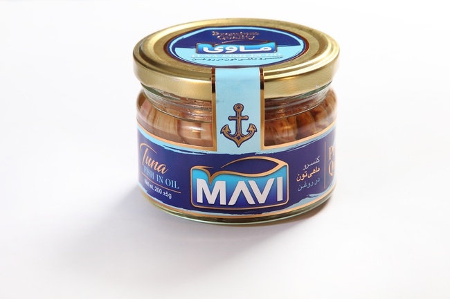 Tuna Fish In Glass Jar