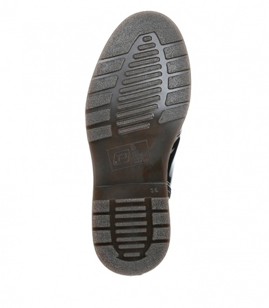 Lacquered ankle boots with gold heel s113