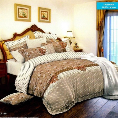ПОСТЕЛЬНОЕ БЕЛЬЕ ИЗ ПОПЛИНА CТАНДАРТП-132