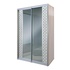 Шкаф-купе АЛЕФ зеркало с декором