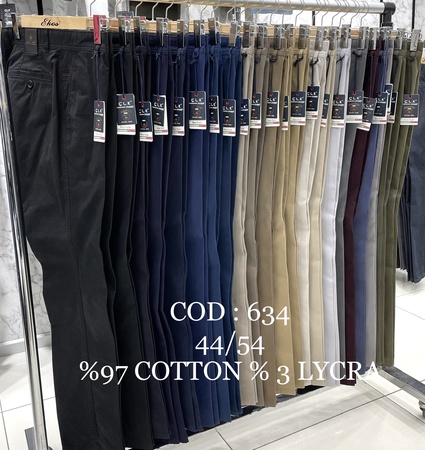 PAMUKLU MEVSİMLİK KLASİK KESİM YANCEP. (634 )