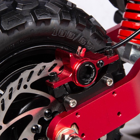 Çift Motorlu Elektrikli Scooter 6000w 60v Yetişkin İçin 11 "Off Road Yağ Lastikleri Hızlı Hız