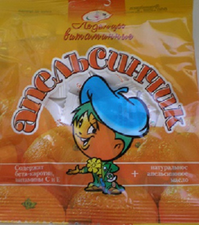 Vitamin pastilleri &quot;Orange&quot;