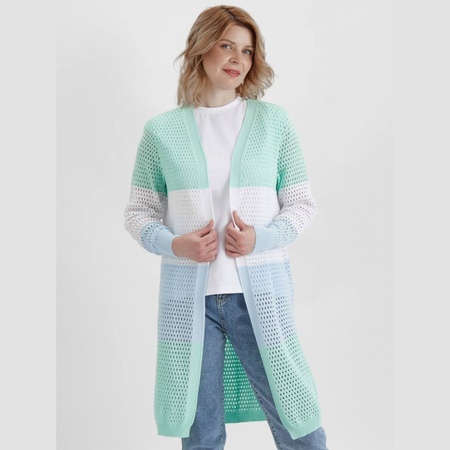 女式开衫 Una 绿