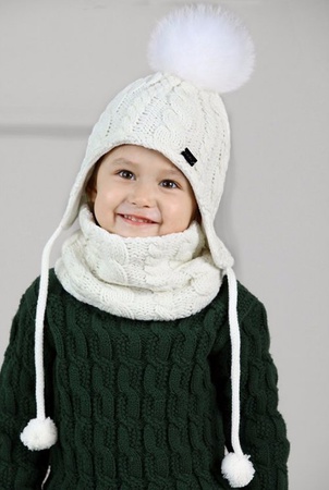 Детский комплект: Шапка + хомут