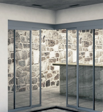PRISMATIC SLIDING DOOR